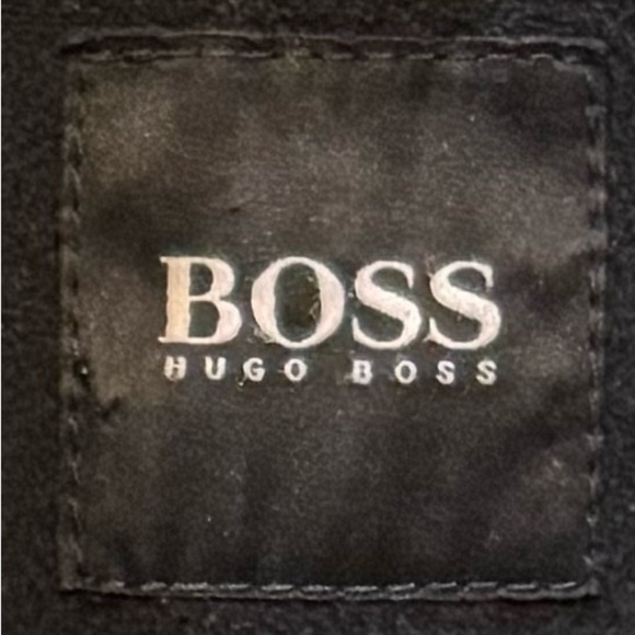 Hugo Boss Virgin Wool & Cashmere Relaxed Fit Coat - Picture 3 of 15